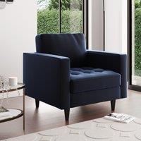 Zoe Velvet Armchair