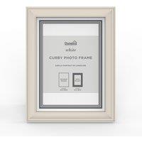 Curby White Photo Frame