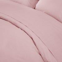Fogarty Cooling Cotton Flat Sheet Pink