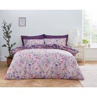Fleur Floral Reversible Duvet Cover and Pillowcase Set