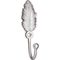 Mix and Match Feather Curtain Tieback Hooks Silver