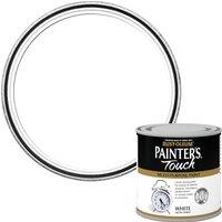 Rust-Oleum White Satin Painter's Touch Toy Safe Paint 250ml