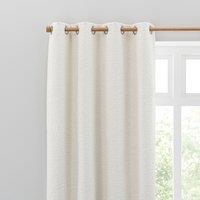 Churchgate Woodhouse Boucle Ivory Eyelet Curtains Cream