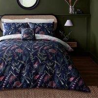 Dorma Winter Garden 100% Cotton Reversible Duvet Cover & Pillowcase Set