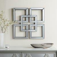 Luxe Decorative Geo Mirror Wall Art