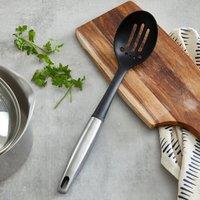 Professional Nylon Slotted Spoon with Herb Strip