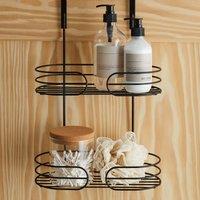 Bathroom Basics Two Tier Over Door Caddy