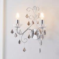 Sophy 2 Light Wall Light Chrome