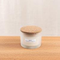 Wellness wick Mint Candle White