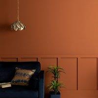 Dunelm Butterscotch Eggshell Emulsion Paint Orange