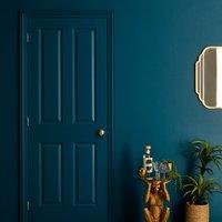 Dunelm Charm Blue Eggshell Emulsion Paint Blue