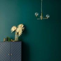 Dunelm Peacock Eggshell Emulsion Paint Green