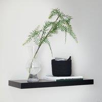 Black Floating Shelf