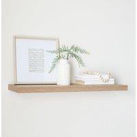 Oak Floating Shelf