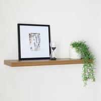 Fulton Pine Floating Shelf Brown