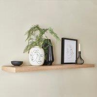 Oak Floating Shelf Brown