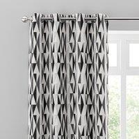 Elements Triangles Eyelet Curtains