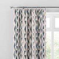 Elements Triangles Pencil Pleat Curtains