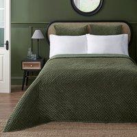 Dorma Genevieve Green Bedspread