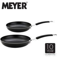 Meyer Non-Stick Induction Aluminium 2 Piece Frying Pan Set