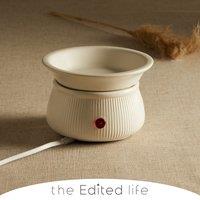 White Electric Wax Melt Burner