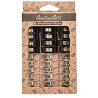 Hemline Gold Pack of 30 Quilt Clips