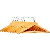 Pack of 10 Wooden Hangers