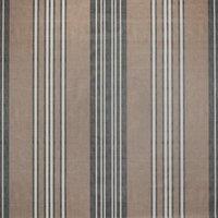 By the Metre Salcombe Stripe Charcoal PVC Fabric Charcoal