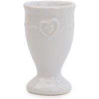 Hearts White Egg Cup