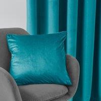 Recycled Velour 45x45cm Cushion Blue