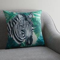 Zebra Jungle Print Cushion