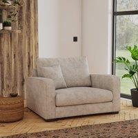 Carson Deep Sit Chunky Chenille Snuggle Chair
