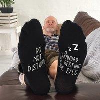 Do Not Disturb Grandad Socks