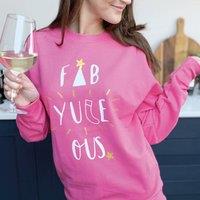 Fab Yule Ous Glitter Christmas Jumper