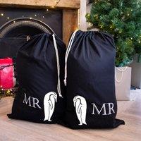 Mr and Mr Penguin Set of Sacks