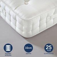 Dorma 1000 Pocket Sprung Mattress White