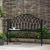 Dorothea 2 Seater Bench Black