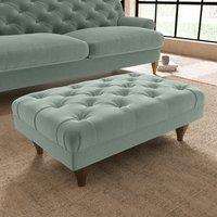 Warwick Footstool Light Green