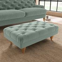 Warwick Footstool Green