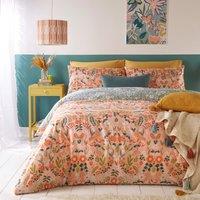 furn. Lorelei Blush Floral Reversible Duvet Cover and Pillowcase Set