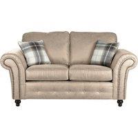 Oakland Soft Faux Leather 2 Seater Sofa Beige