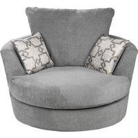 Washington Brushed Chenille Swivel Chair