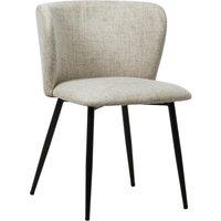 Mandy Dining Chair, Linen Natural