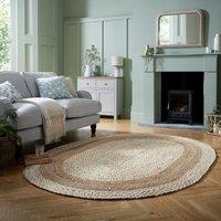 Churchgate Wistow Jute Oval Rug