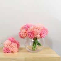 Artificial Spiky Chrysanthemum Stems