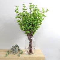 Artificial Green Foliage Stem