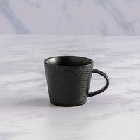 Embossed Curve Espresso Mug