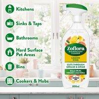 Zoflora Lemon Zing Disinfectant Cleaner Clear