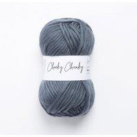 Pack of 3 Cheeky Chunky Yarn 100g Balls Grey