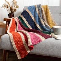 Wool Couture Rainbow Blanket Knitting Kit